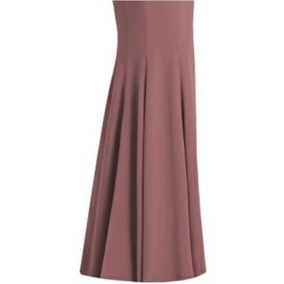 NWT Social Bridesmaids Fit n' Flare Dress in Dusty Rose $231 - Picture 3 of 7